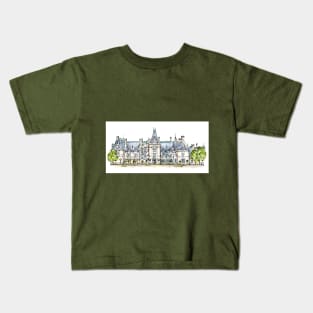 French chateau Kids T-Shirt